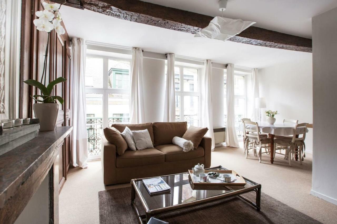 Les 3 Mollettes Du Vieux Lille Apartment Luaran gambar
